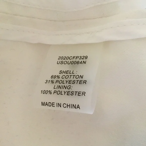 Universal Standard Derjon White Trench Coat